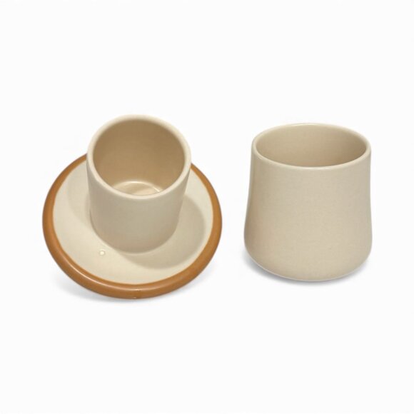 Ceramic Mushroom Butter Pat/storage - Picture 7 of 11